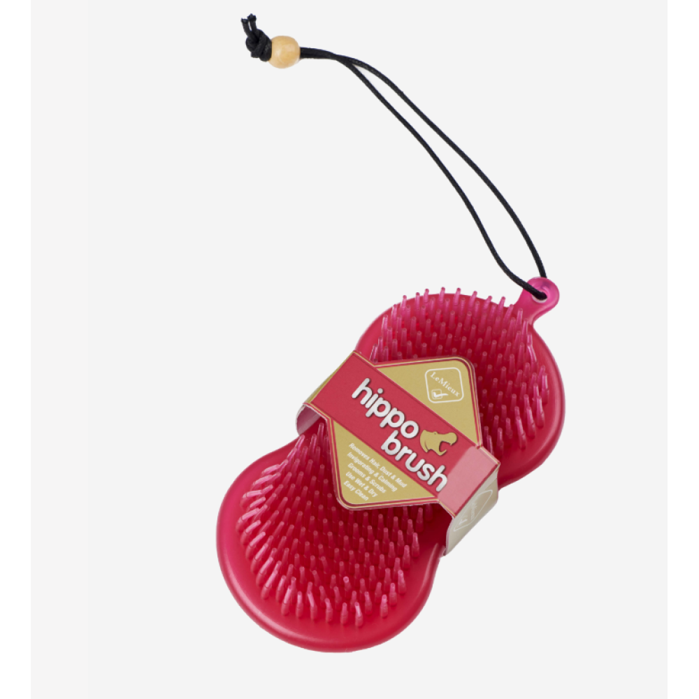 ŠEPETYS ŽIRGUI HIPPO BRUSH (Rožinė)