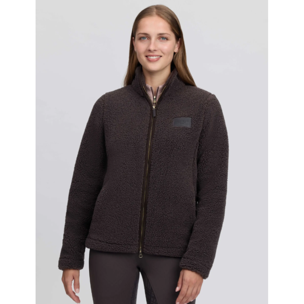 LEMIEUX HERITAGE BORG ZIP JACKET (Cocoa)