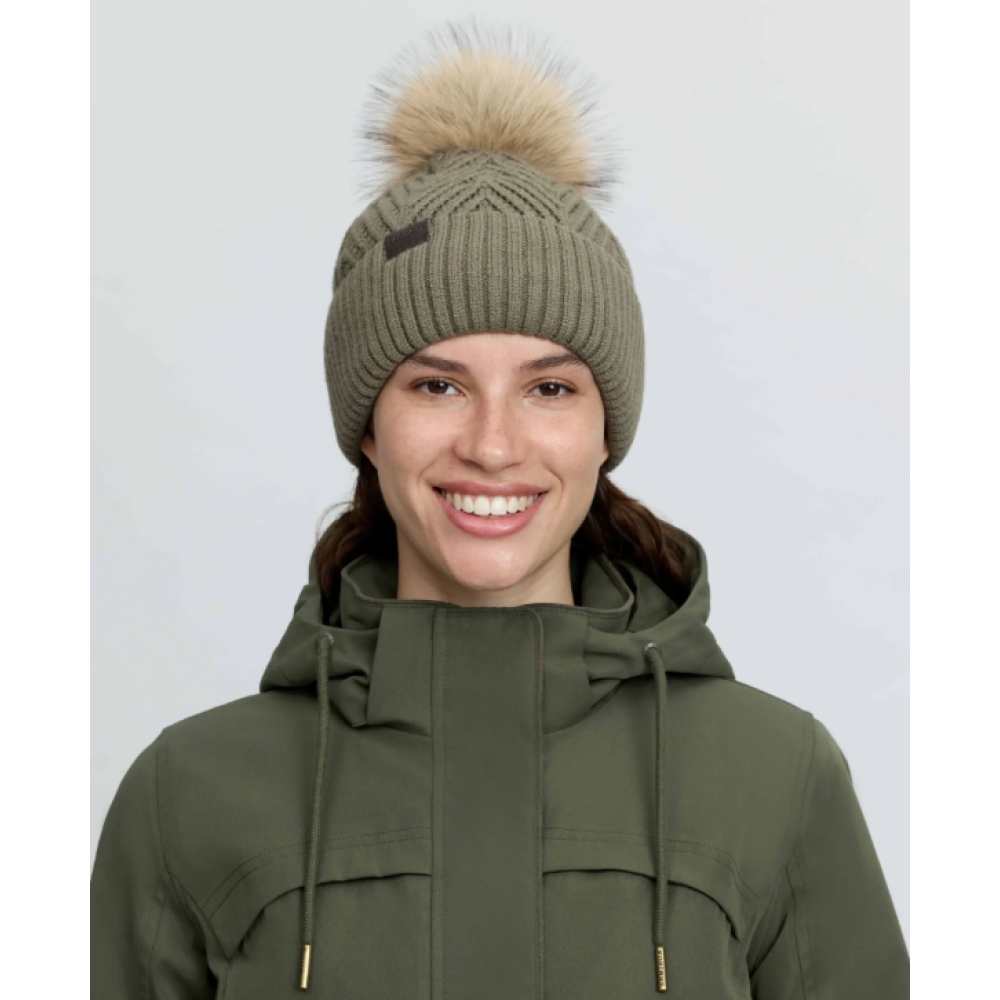 LEMIEUX CLARA KNIT BEANIE (Willow Green)