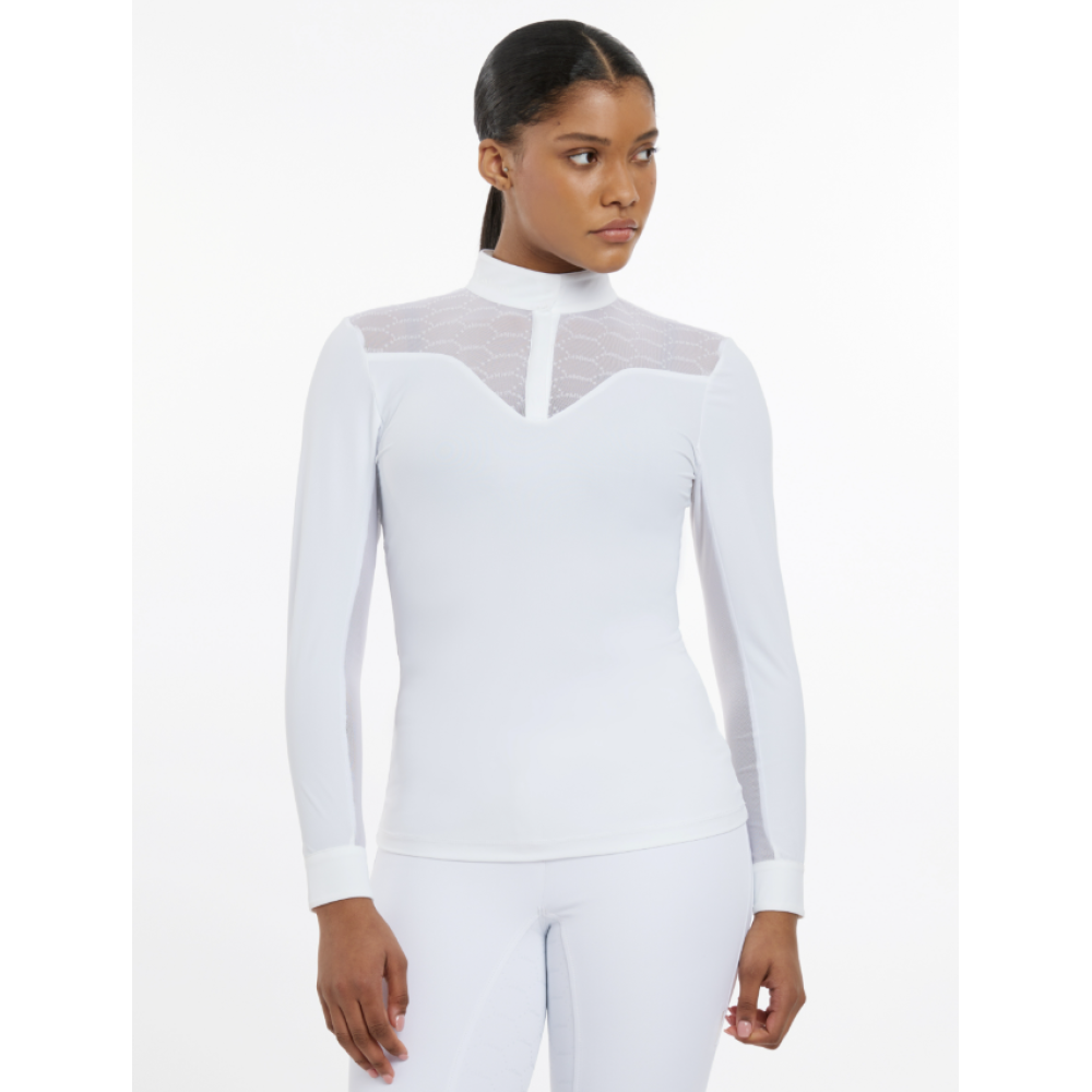 VARŽYBINIAI MARŠKINĖLIAI LEMIEUX EMILY LONG SLEEVE (Balta)