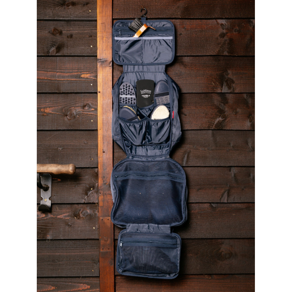 СУМКА ДЛЯ ЩЕТОК LEMIEUX FOLD DOWN POCKET ORGANISER (Navy)