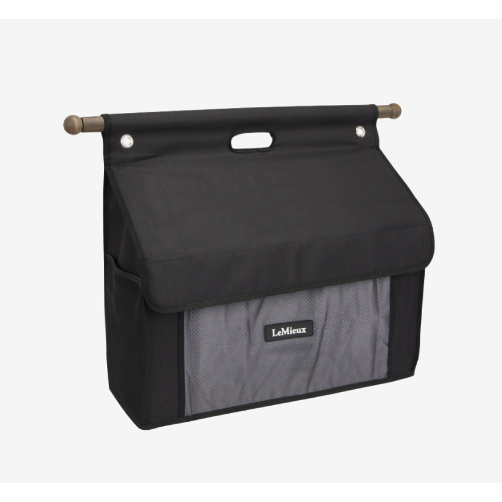 STABLE BAG LEMIEUX PRO GROOMING BAG WITH BAR (Black)