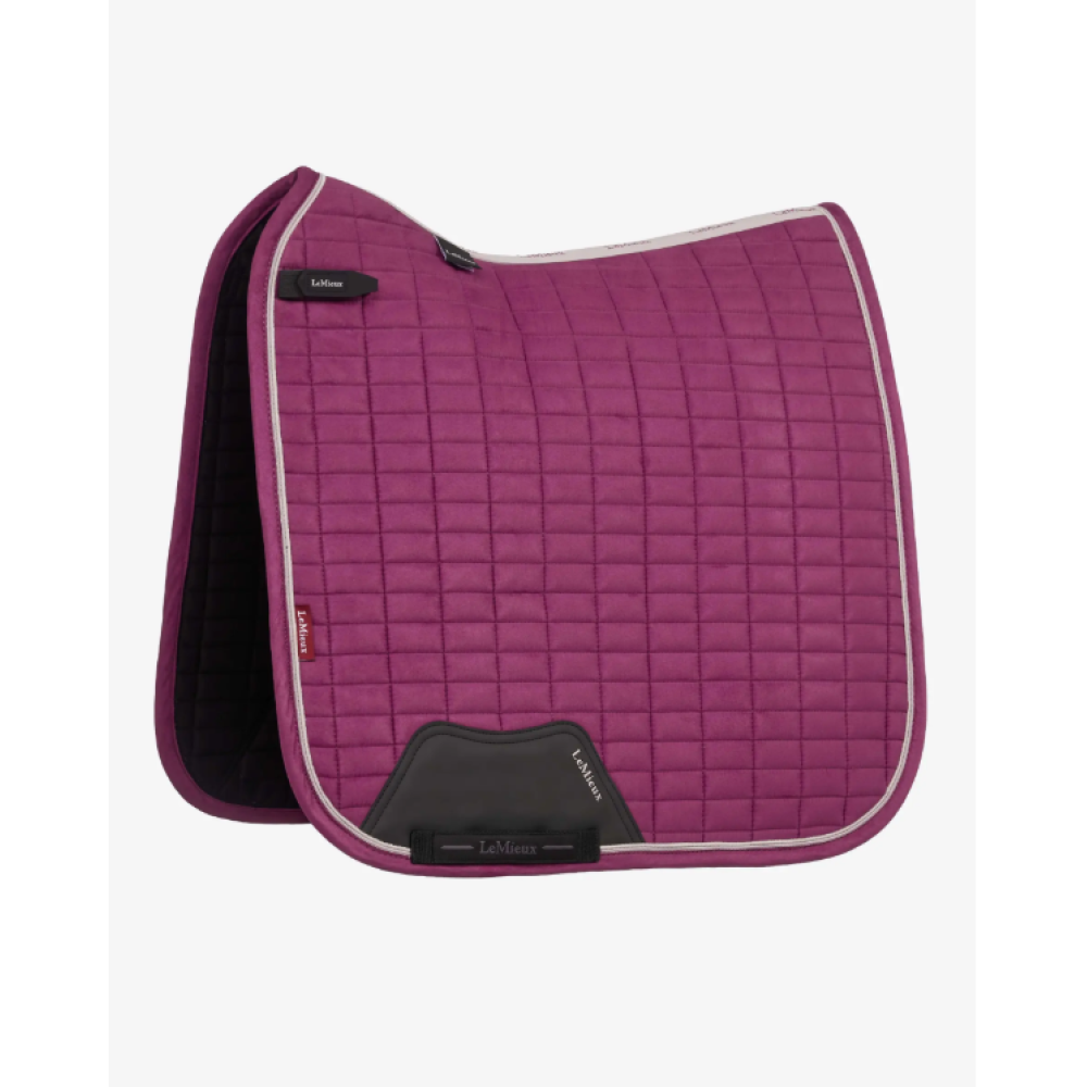 POBALNIS LEMIEUX SUEDE DRESSAGE SQUARE (Blackberry)