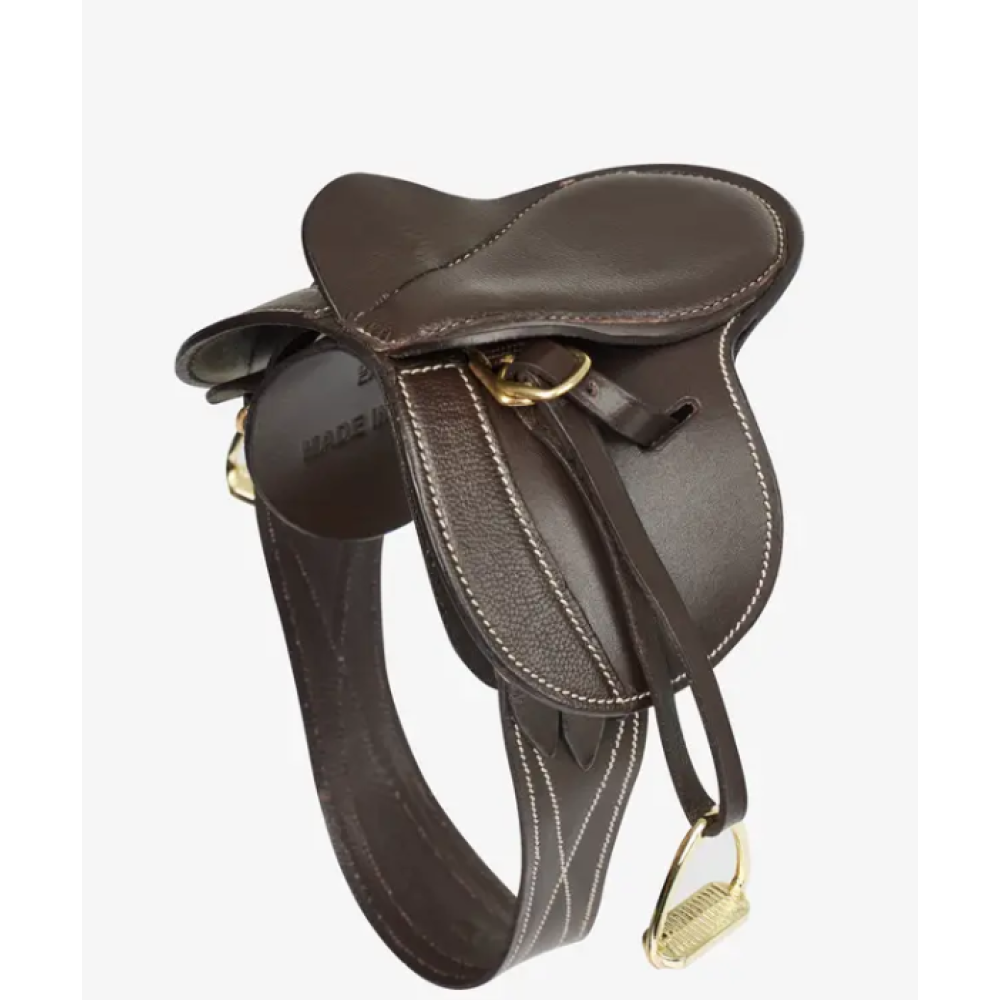 TOY JUMPING SADDLE FOR TOY PONY LEMIEUX (Brown)