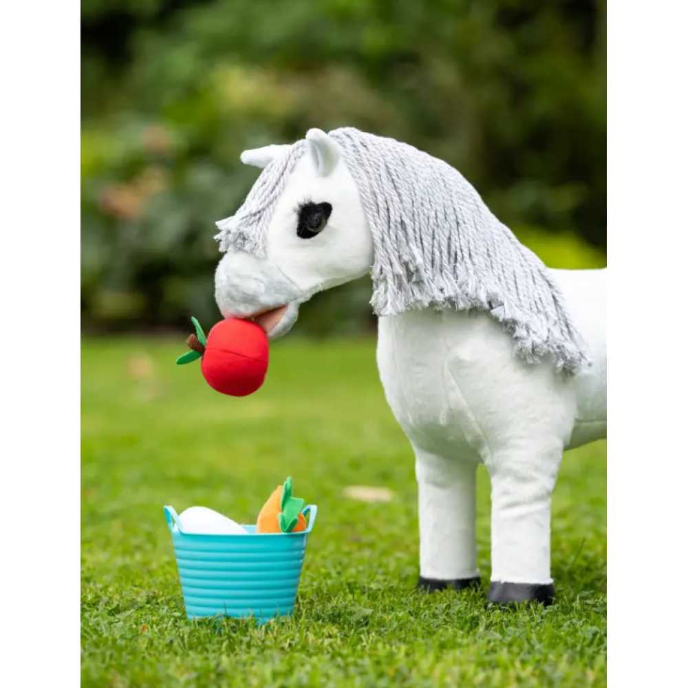 ŽAISLINIS LEMIEUX TOY PONY SKANĖSTŲ RINKINYS