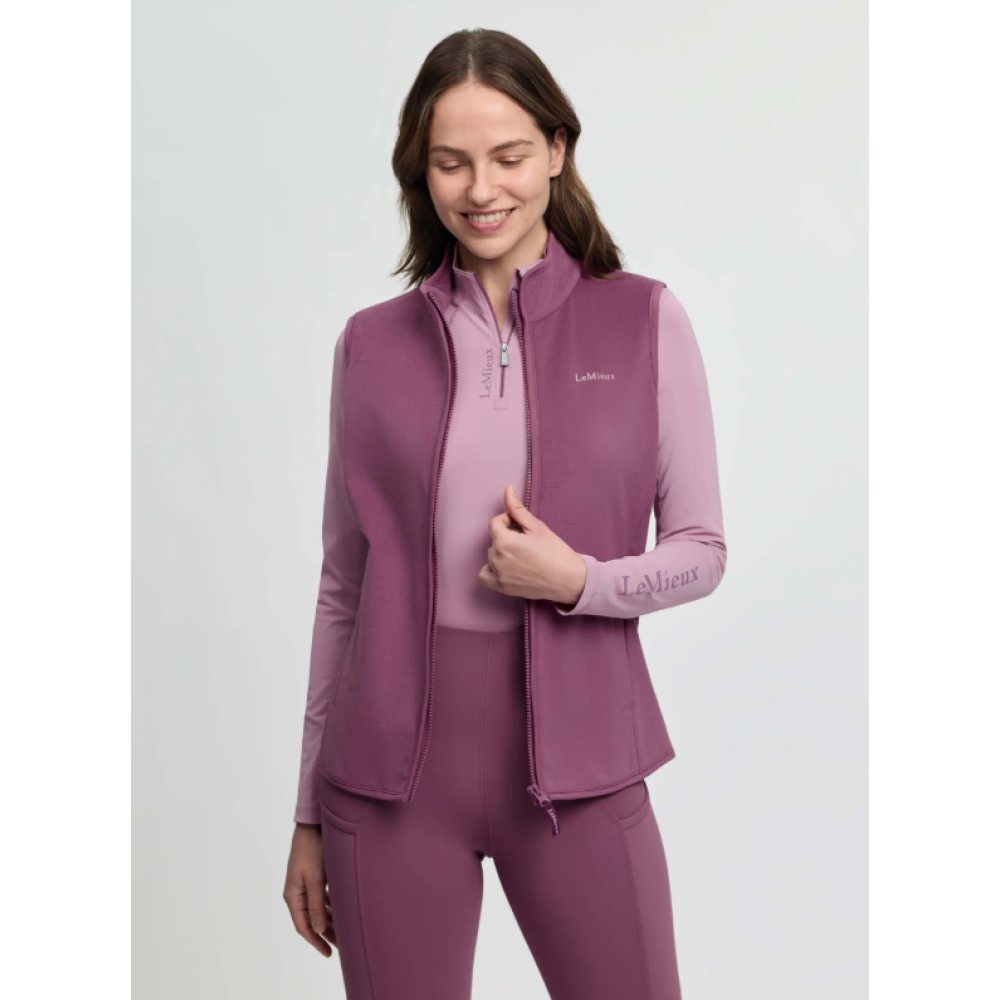 LIEMENĖ LEMIEUX ROBERTA FLEECE GILET (Mallow)