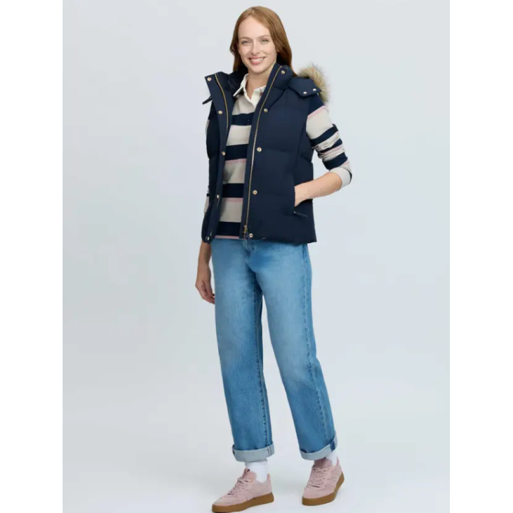 LIEMENĖ LEMIEUX MARGOT HOODED GILET (Navy)
