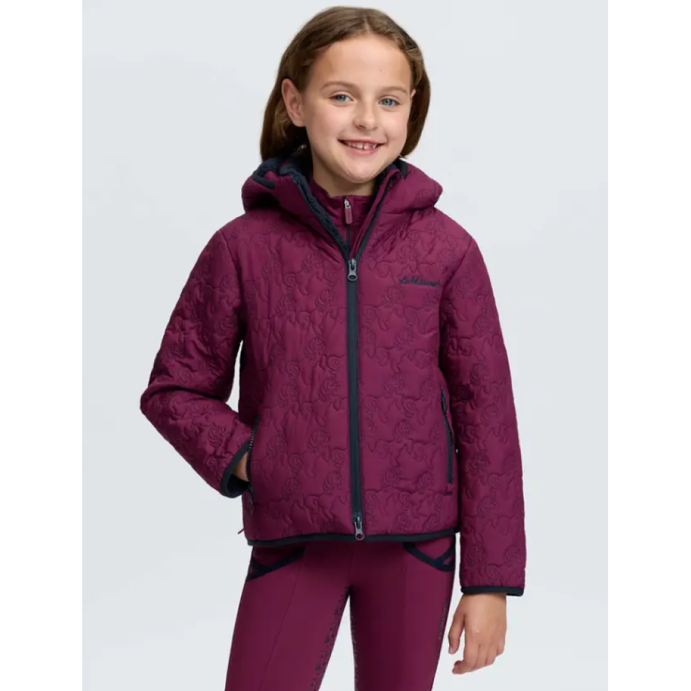STRIUKĖ LEMIEUX MINI LOLA QUILTED JACKET (Blackberry)