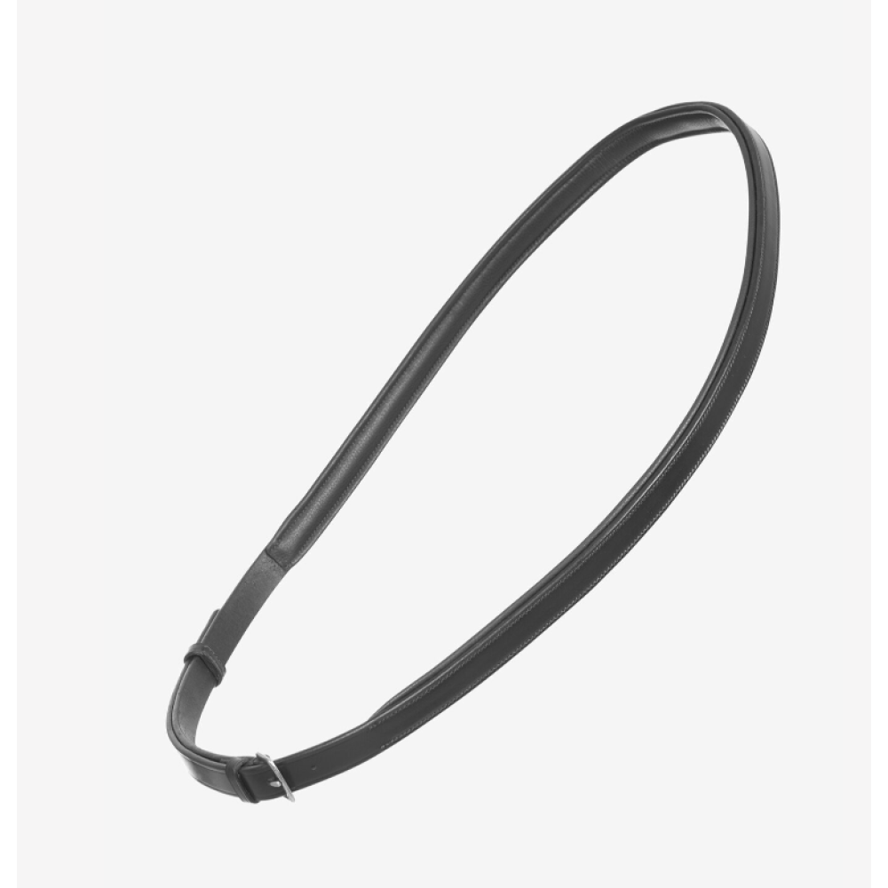 ODINIS KAKLO DIRŽAS LEMIEUX LEATHER NECK STRAP (Juoda)