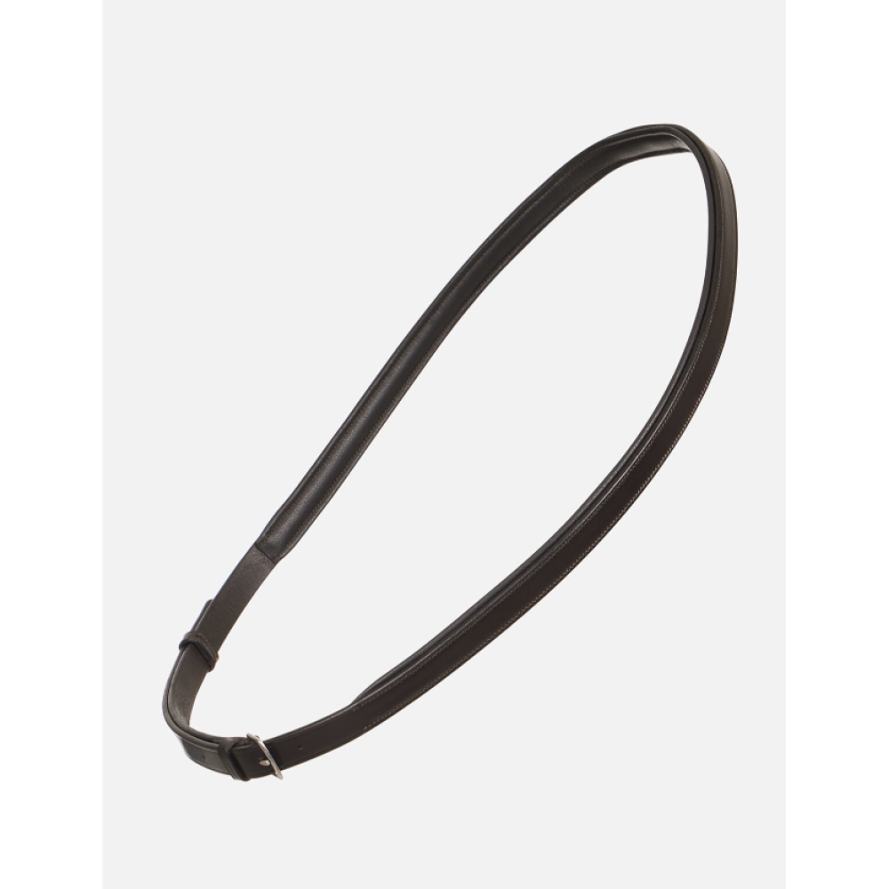 ODINIS KAKLO DIRŽAS LEMIEUX LEATHER NECK STRAP (Ruda)