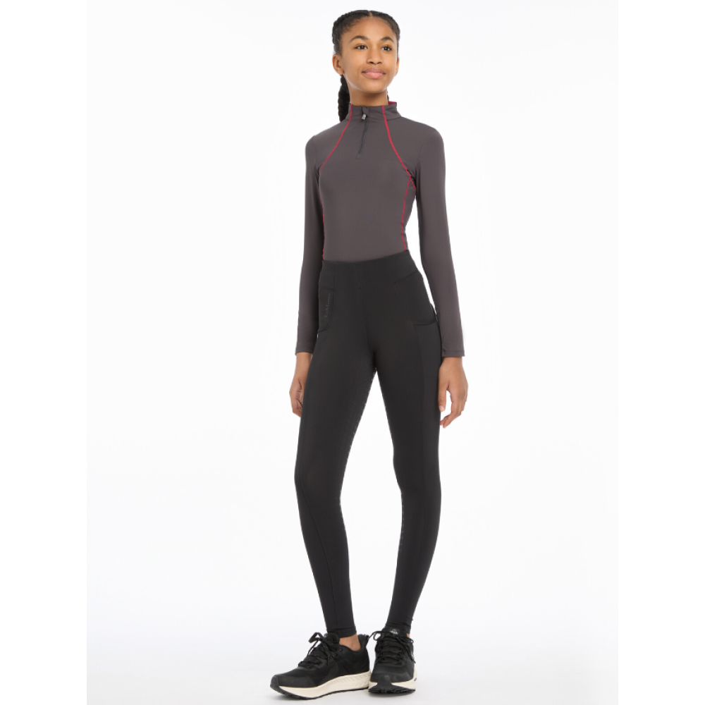 YOUNG RIDERS BREECHES LEMIEUX ORLA PULL ONS (Black)
