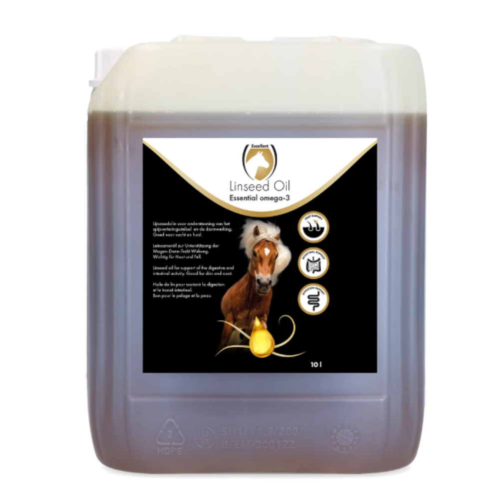 PAPILDAS ŽIRGAMS LINSEED OIL 10L