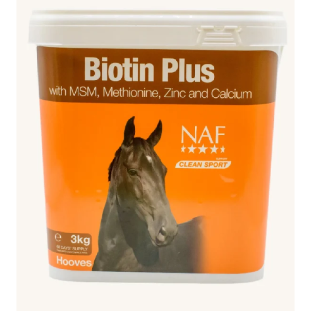 HORSE SUPPLEMENT NAF BIOTIN PLUS 3KG