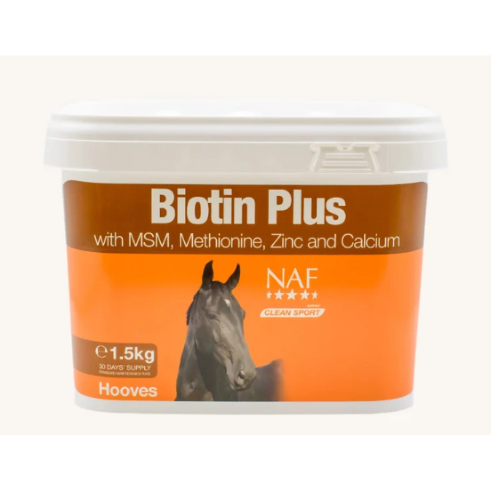 HORSE SUPPLEMENT NAF BIOTIN PLUS 1.5KG