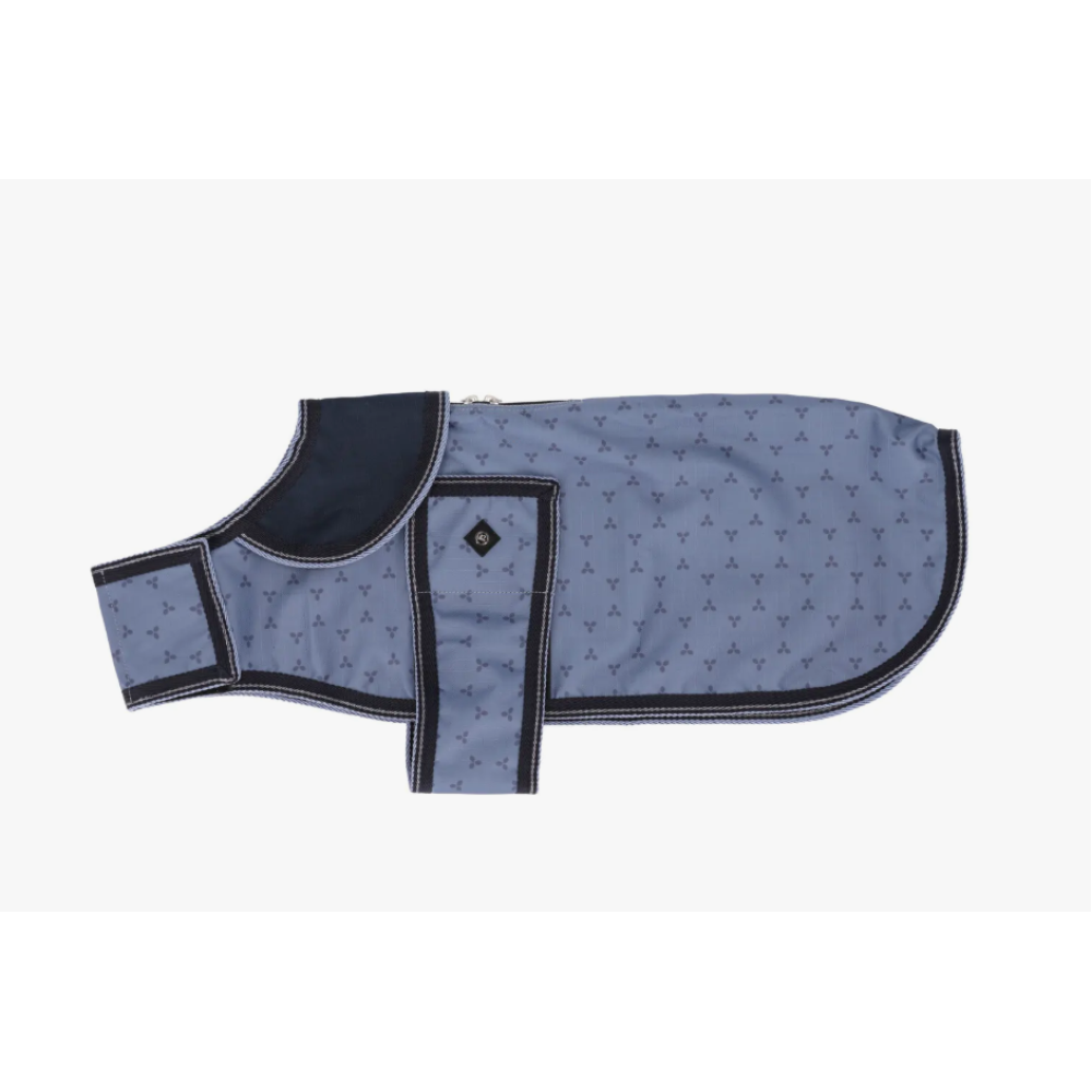 DOG COAT QHP TURNOUT COLLECTION (Misty Blue)