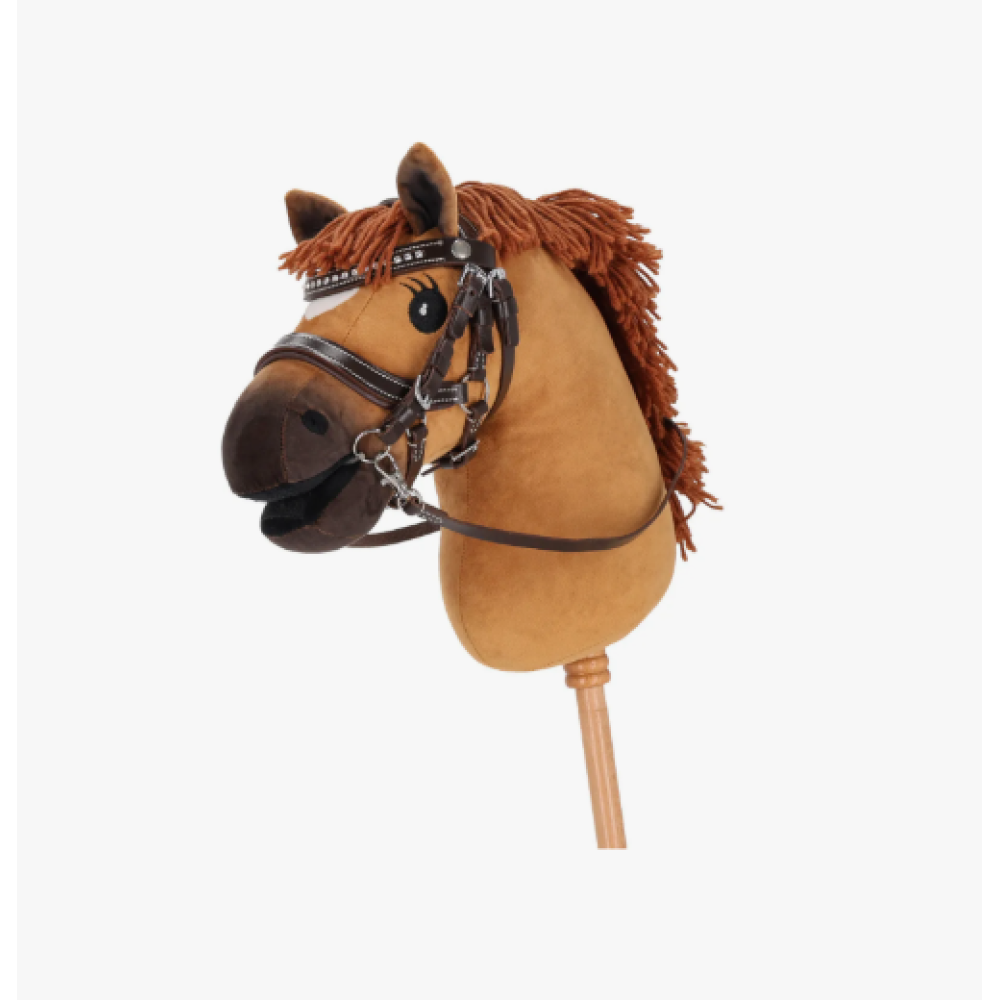 TOY BRIDLES FOR HOBBY HORSE QHP DOLLY (Black)