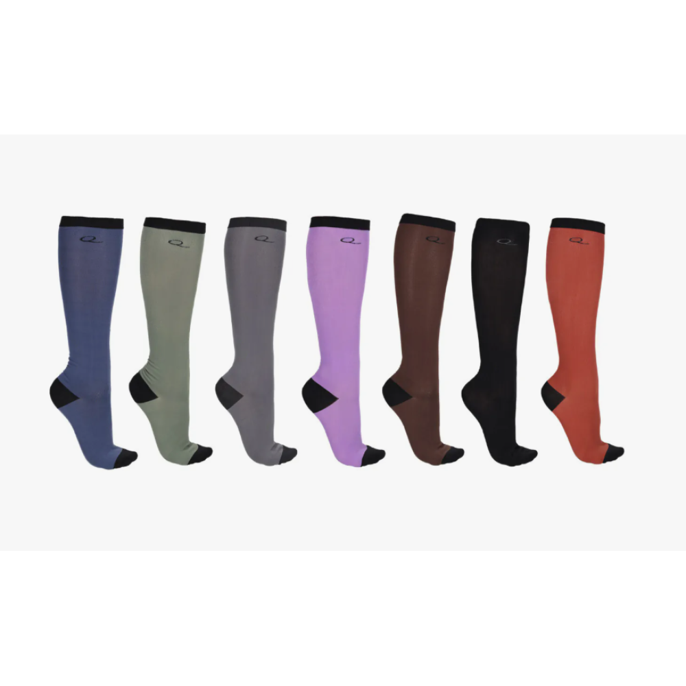 QHP KNEE STOCKINGS WEEK COLLECTION 7-PACK