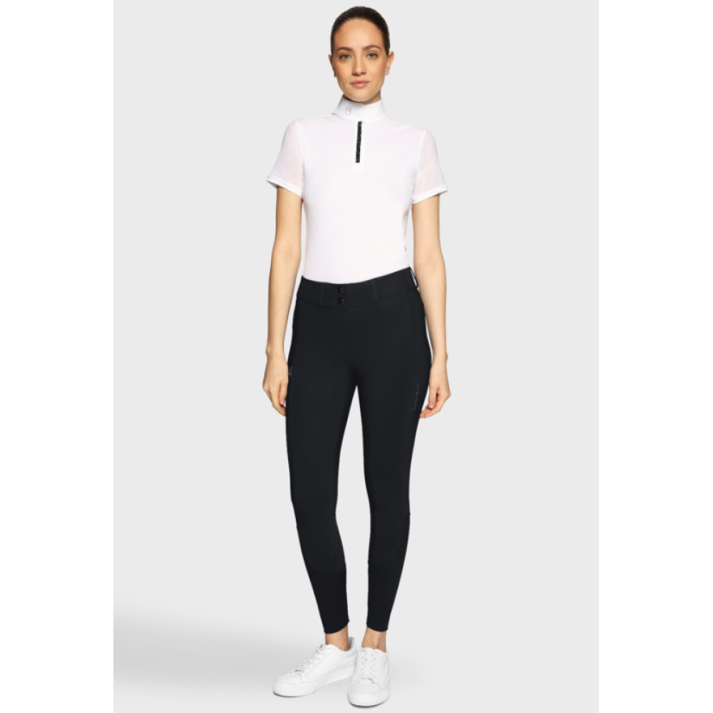RIDING BREECHES SAMSHIELD AURELIE AIR FULL GRIP (Black)