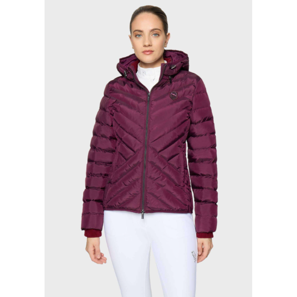 RIDING JACKET SAMSHIELD COURCHEVEL (Plum)