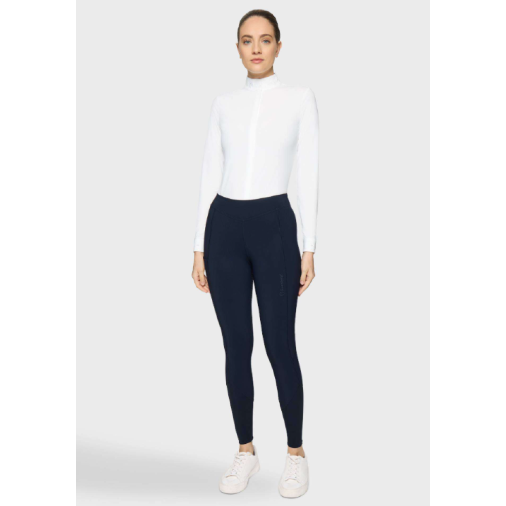 RIDING BREECHES SAMSHIELD THEA FULL GRIP (Navy)
