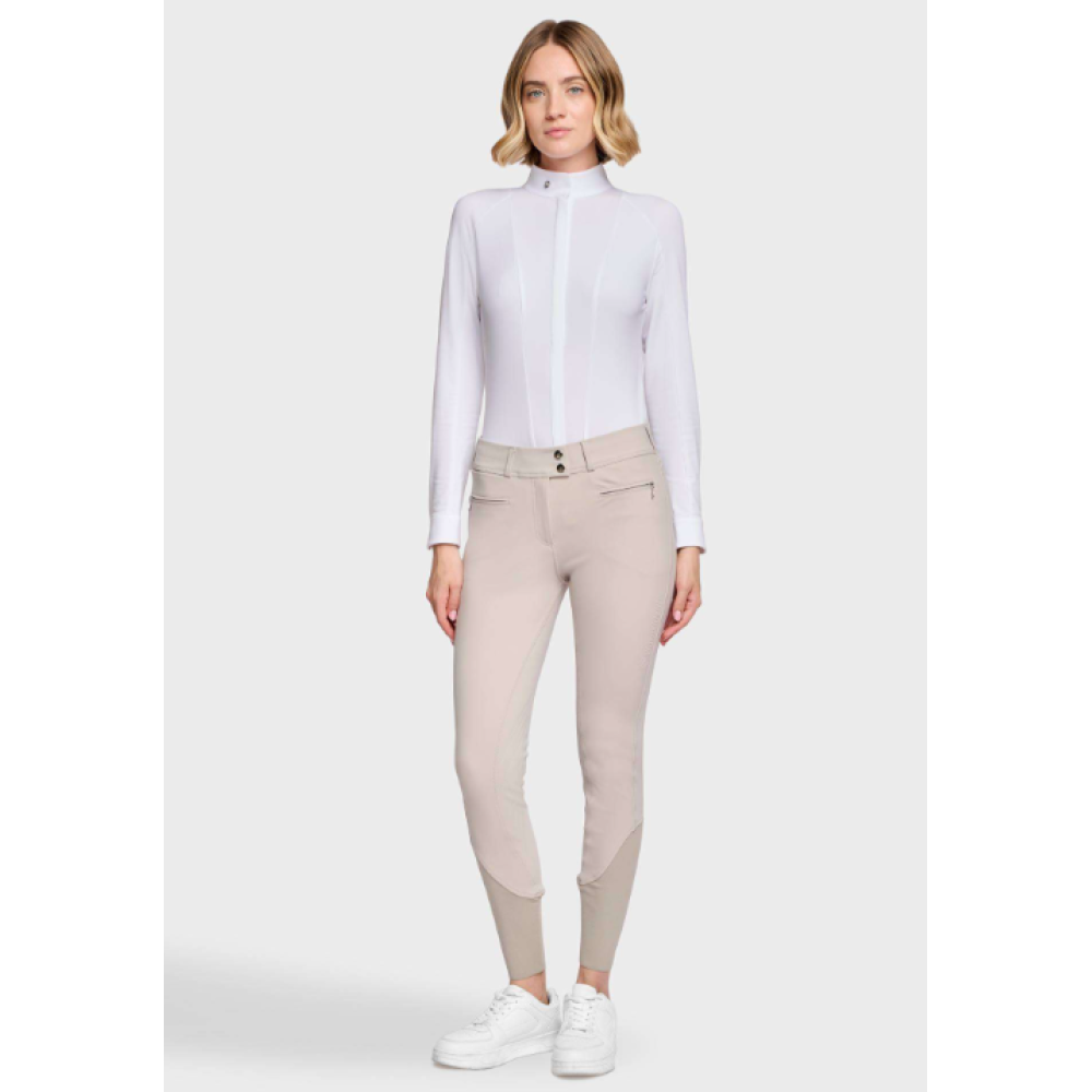 RIDING BREECHES SAMSHIELD CHLOE 3D FULL GRIP (Beige)