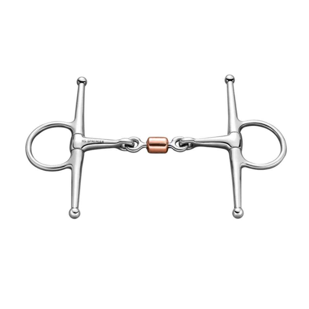 ŽĄSLAI SPRENGER FULL CHEEK DOUBLE BROKEN COPPER ROLL 12MM