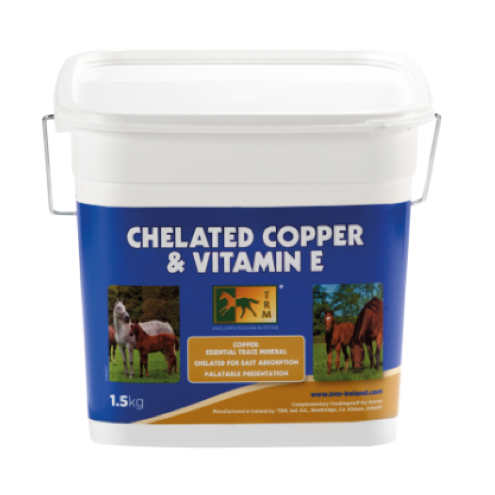 PAPILDAS ŽIRGAMS TRM CHELATED COPPER AND VITAMIN E 1.5KG