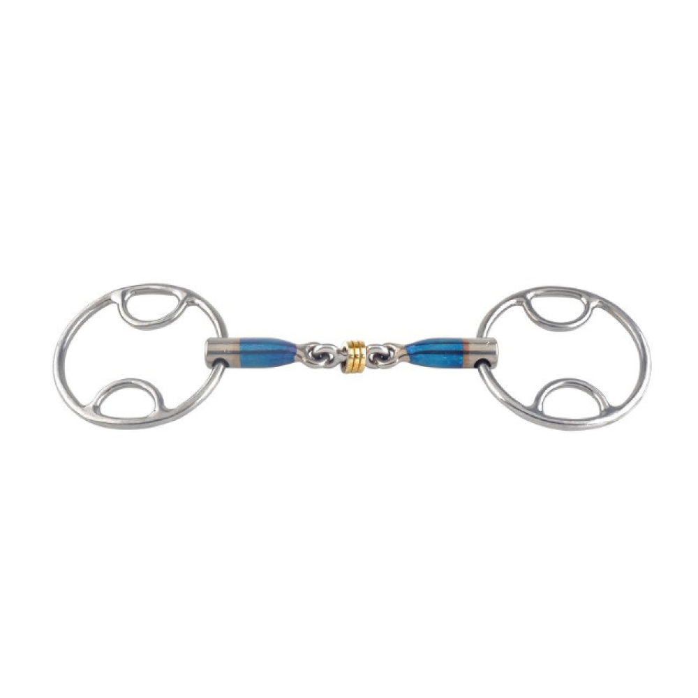 ŽĄSLAI TRUST SWEET IRON BEVAL BRASS RINGS 16MM