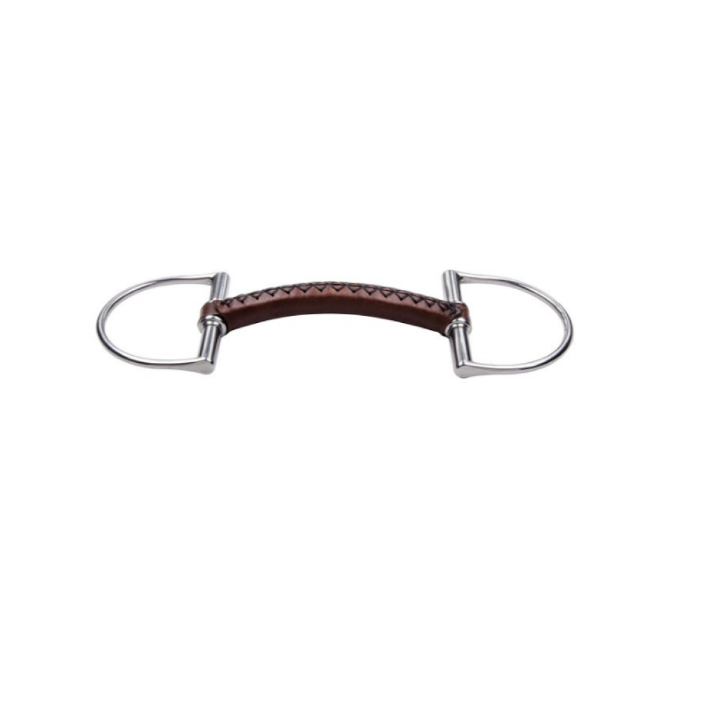 ŽĄSLAI TRUST LEATHER D-RING STRAIGHT SOFT 20MM (Bandomieji)