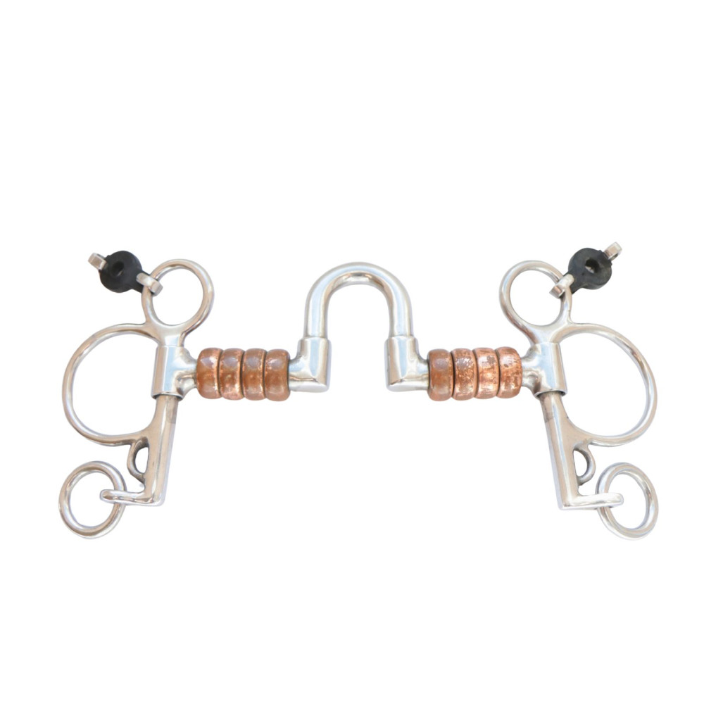HORSE BIT ABBEY ENGLAD HANOVERIAN PELHAM COPPER ROLLER (Trial)