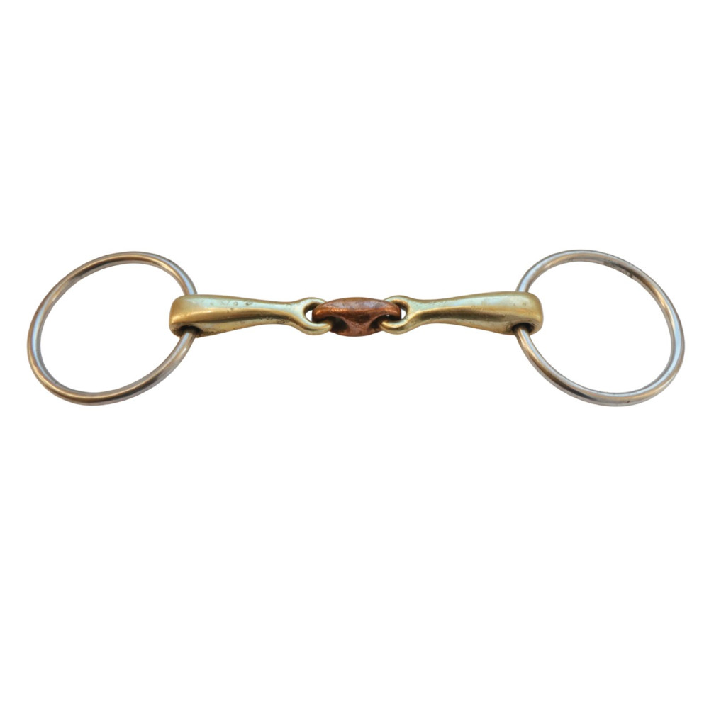 ŽĄSLAI SWEET HEAVEN DOUBLE JOINTED LOOSE RING COPPER LINK (Bandomieji)