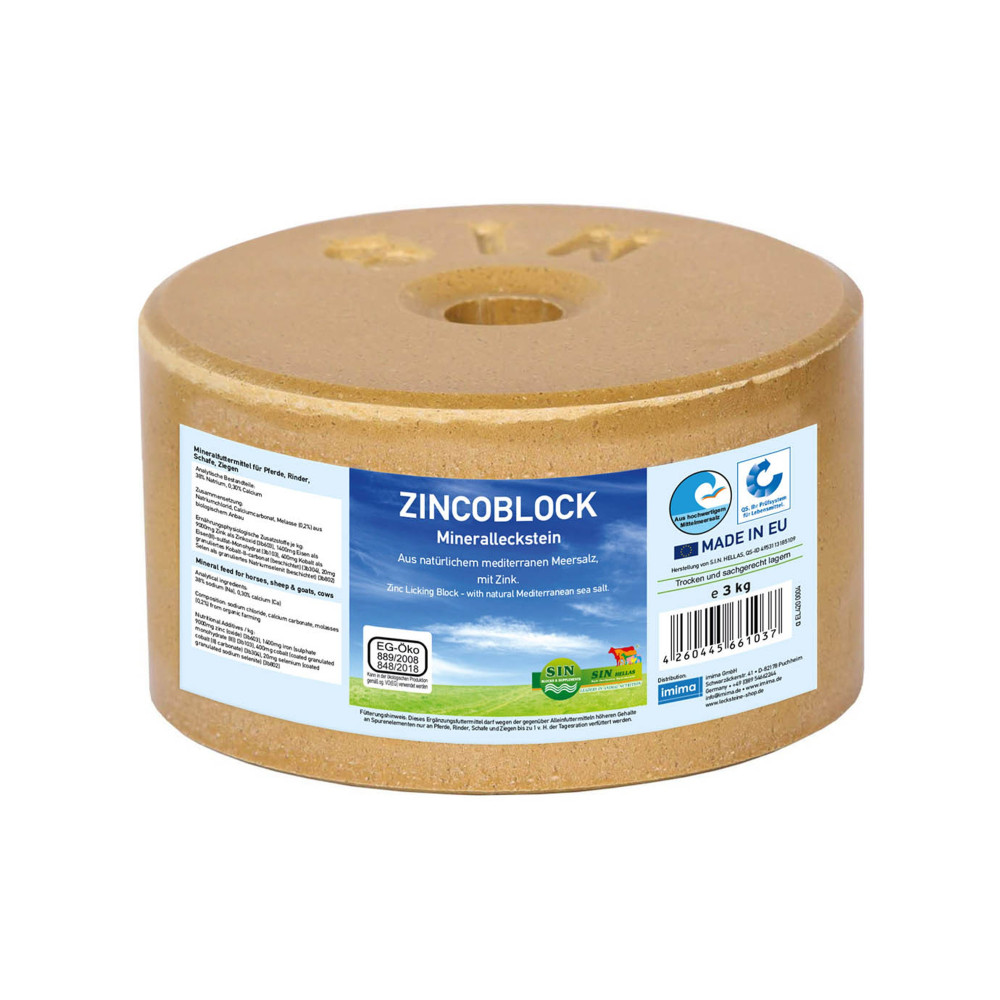 MINERAL LICK ZINCOBLOCK 3KG