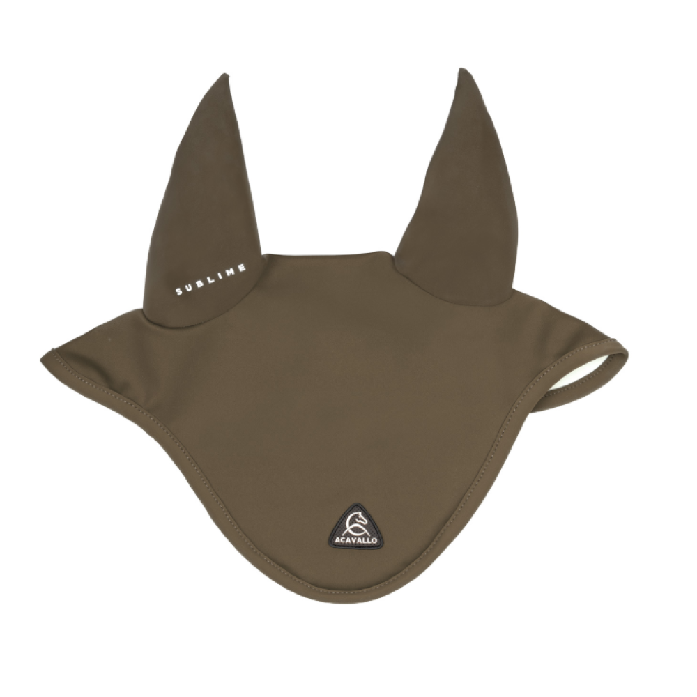 AUSINUKAS ACAVALLO SUBLIME SPANDEX FLY VEIL WITH SILICONE LOG PATCH (Terra)