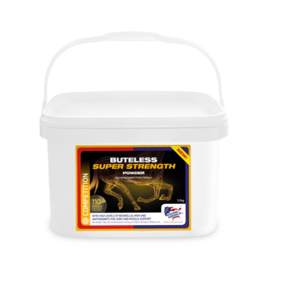 PAPILDAS ŽIRGAMS EQUINE AMERICA BUTELESS SUPER STRENGHT POWDER 1.5KG