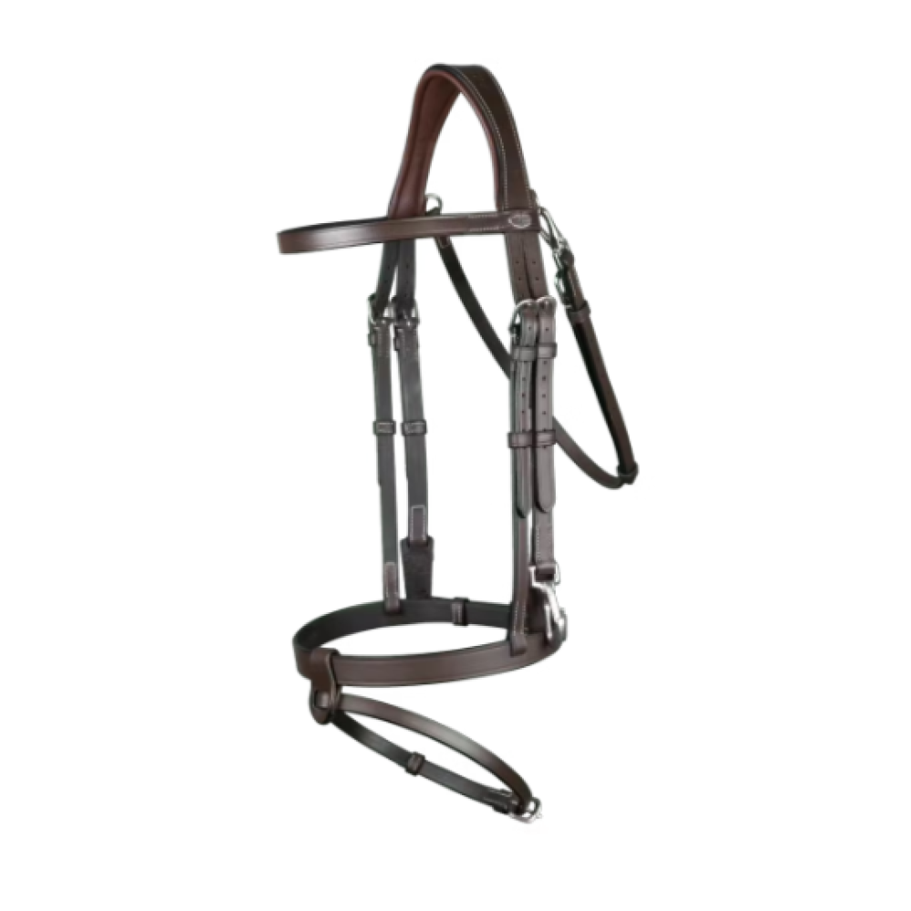 KAMANOS DYON FLAT LEATHER WITH SNAP HOOKS (Ruda)