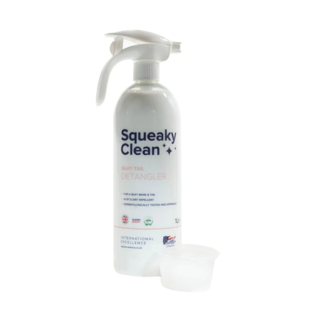 KONDICIONIERIUS EQUINE AMERICA SQUEAKY CLEAN SILKY TAIL DETANGLER 1L