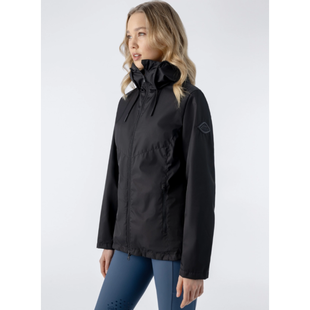 STRIUKĖ EQUILINE EQEARLE WINDBREAKER JACKET (Juoda)