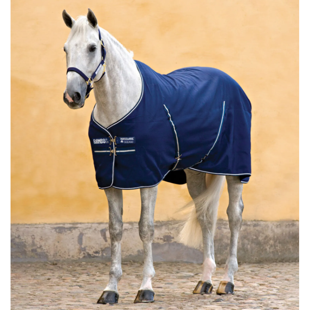 STABLE RUG HORSEWARE RAMBO STABLE SHEET 0G (Navy)