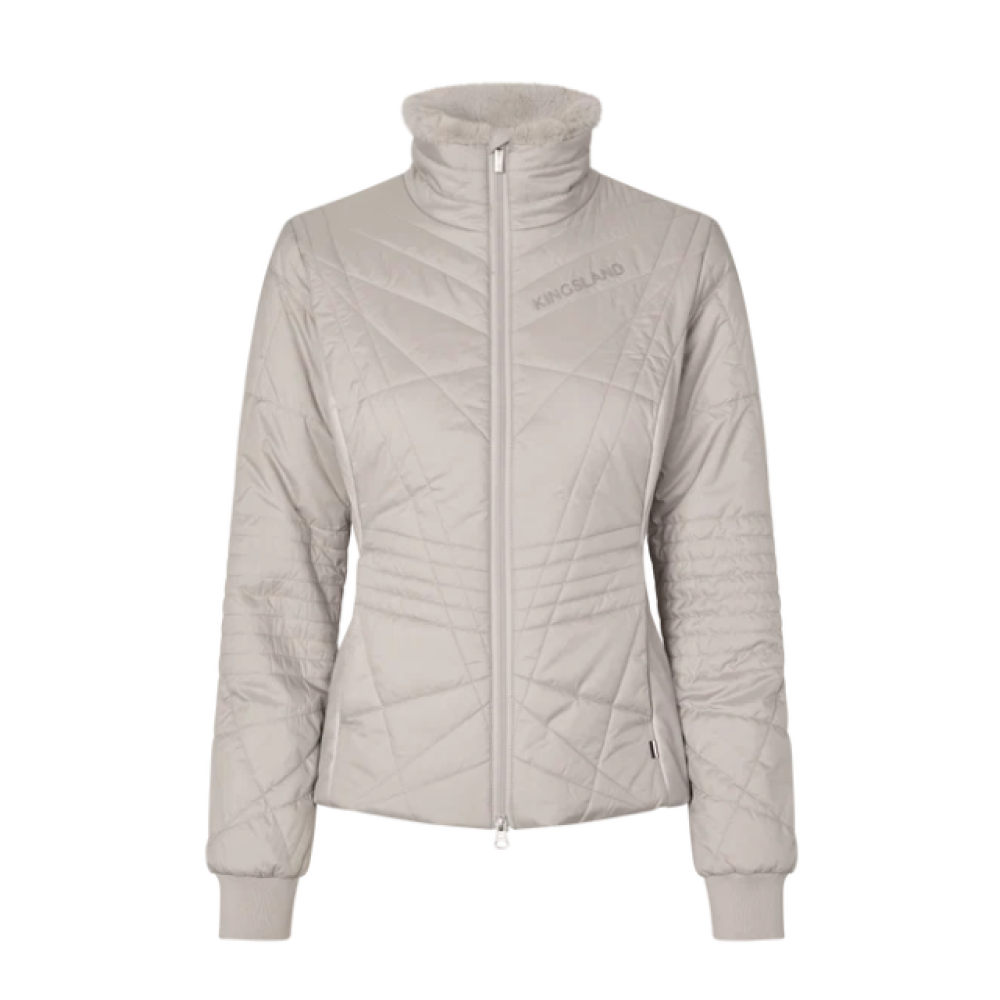 PADDED LADIES JACKET KINGSLAND KLALBA (Beige Dove)