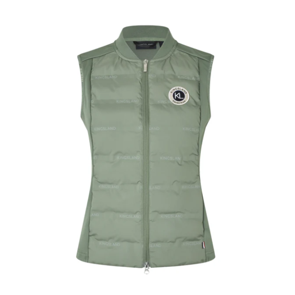 LIEMENĖ KINGSLAND KLLUCY LADIES HYBRYD BODYWARMER (Green Agave)