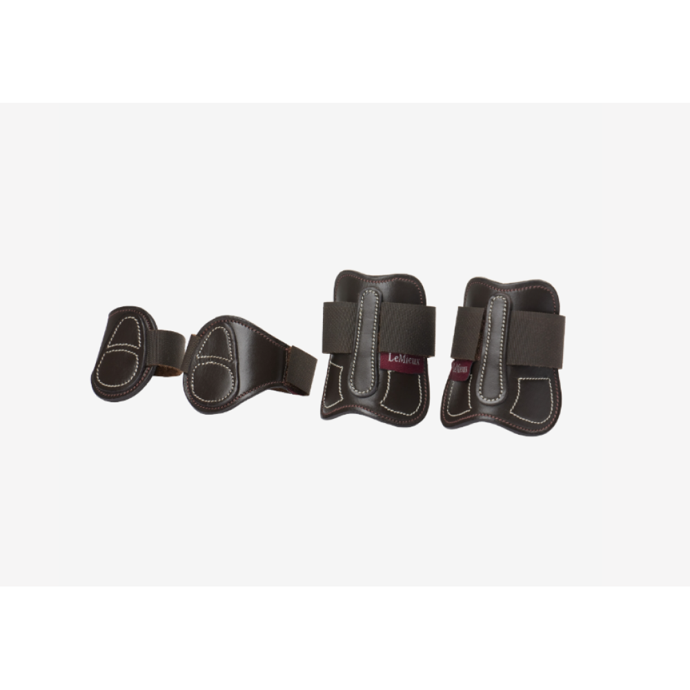 LEMIEUX TOY PONY BOOTS SET CAPELLA BROWN