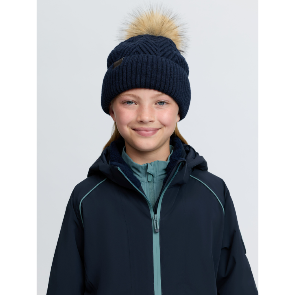 LEMIEUX CLARA KNIT BEANIE (Navy)
