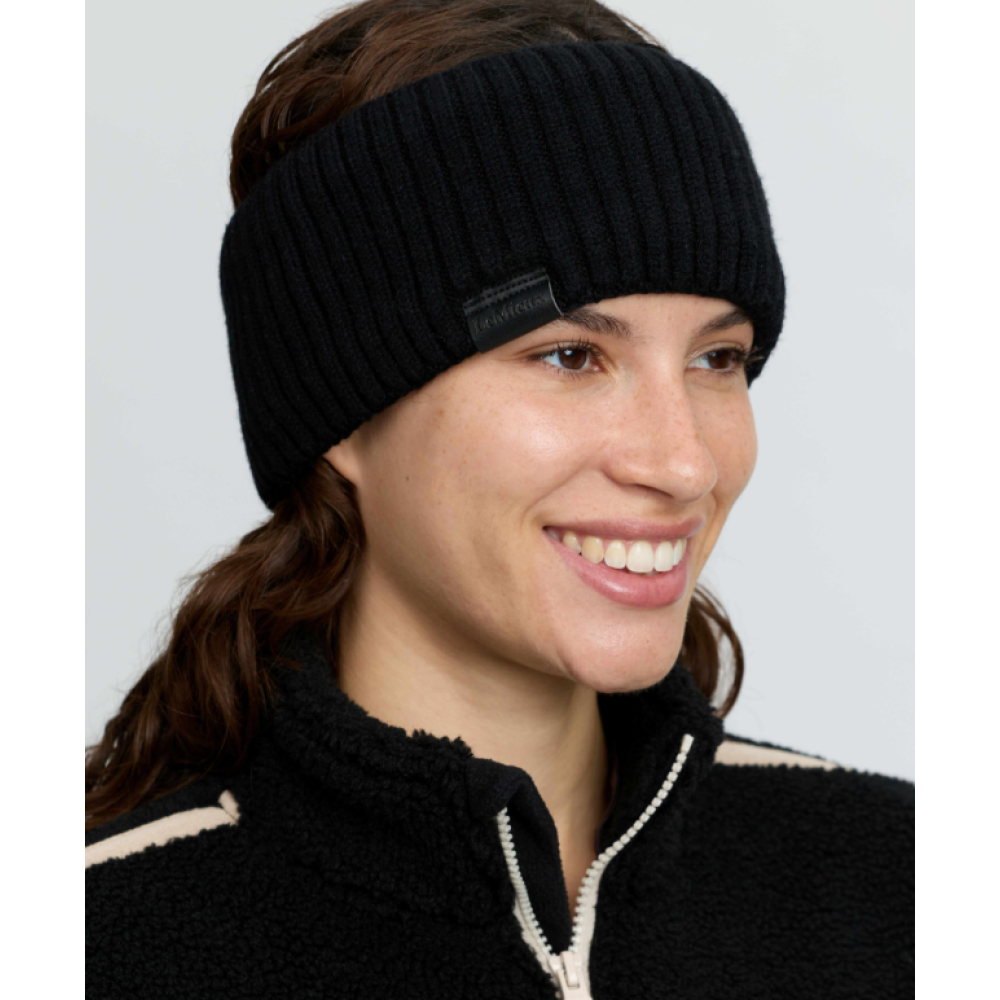 HEADBAND LEMIEUX CLARA RIB (Black)