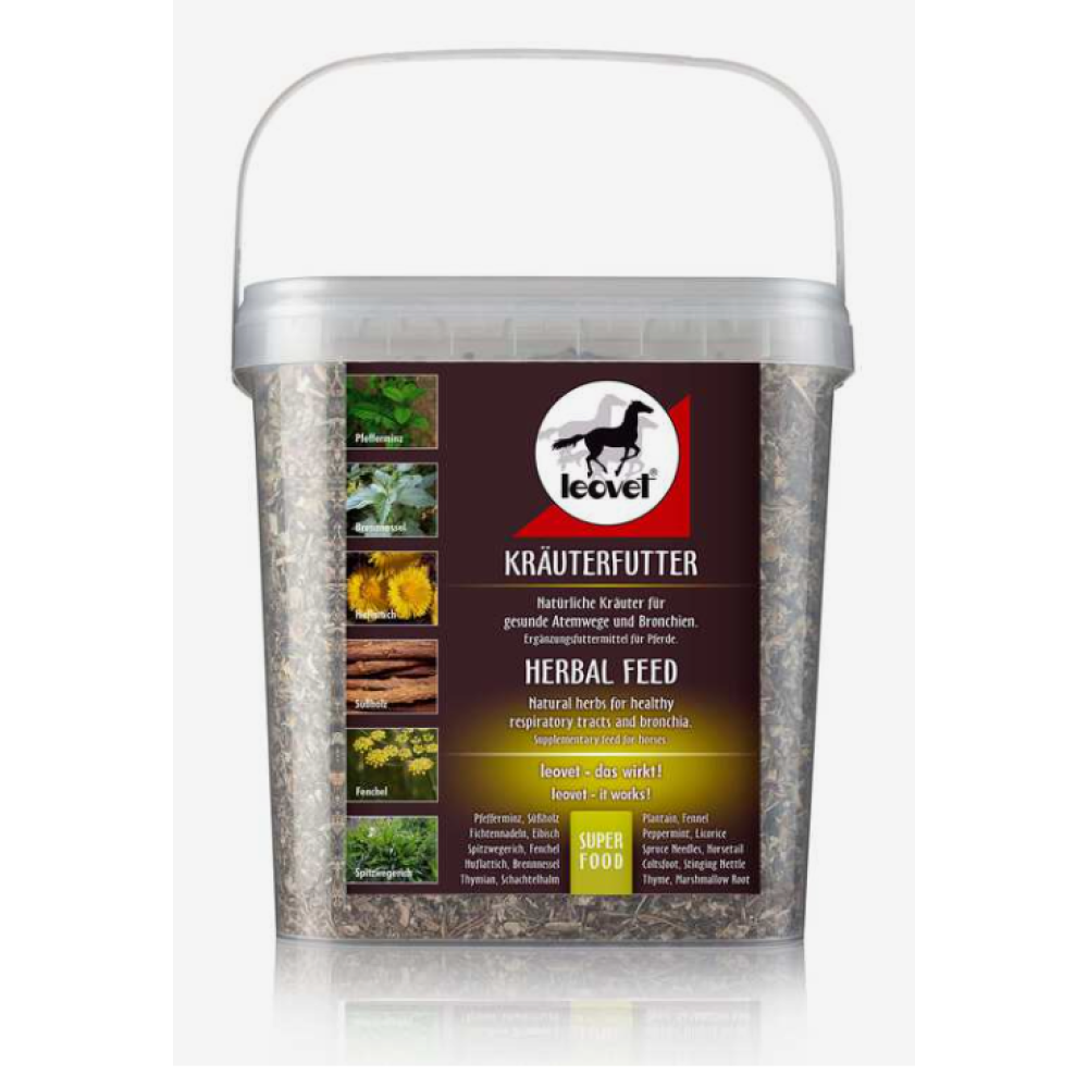 RESPIRATORY SUPPLEMENT LEOVET HERBAL FEED 800G