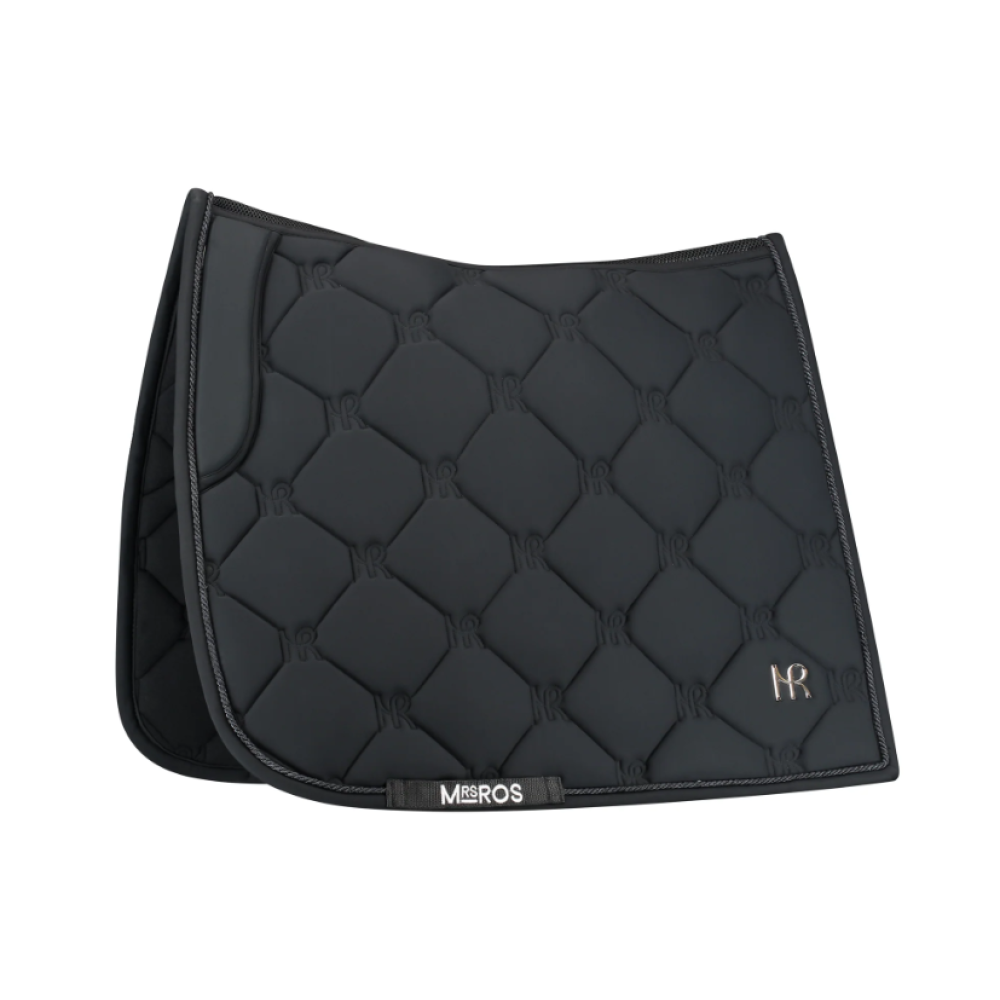 POBALNIS MRS.ROS DRESSAGE SADDLE PAD (Juoda)