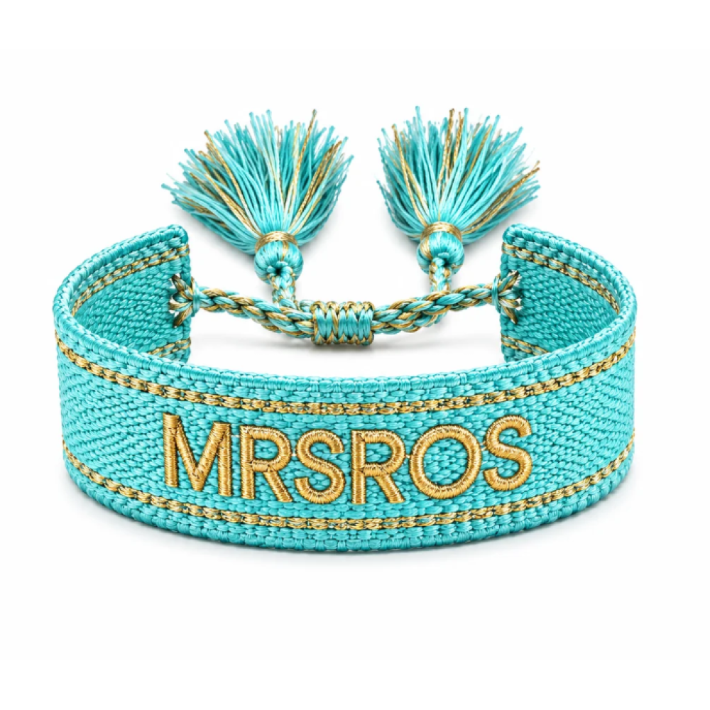 BRACELET MRS.ROS SIGNATURE (Aqua)