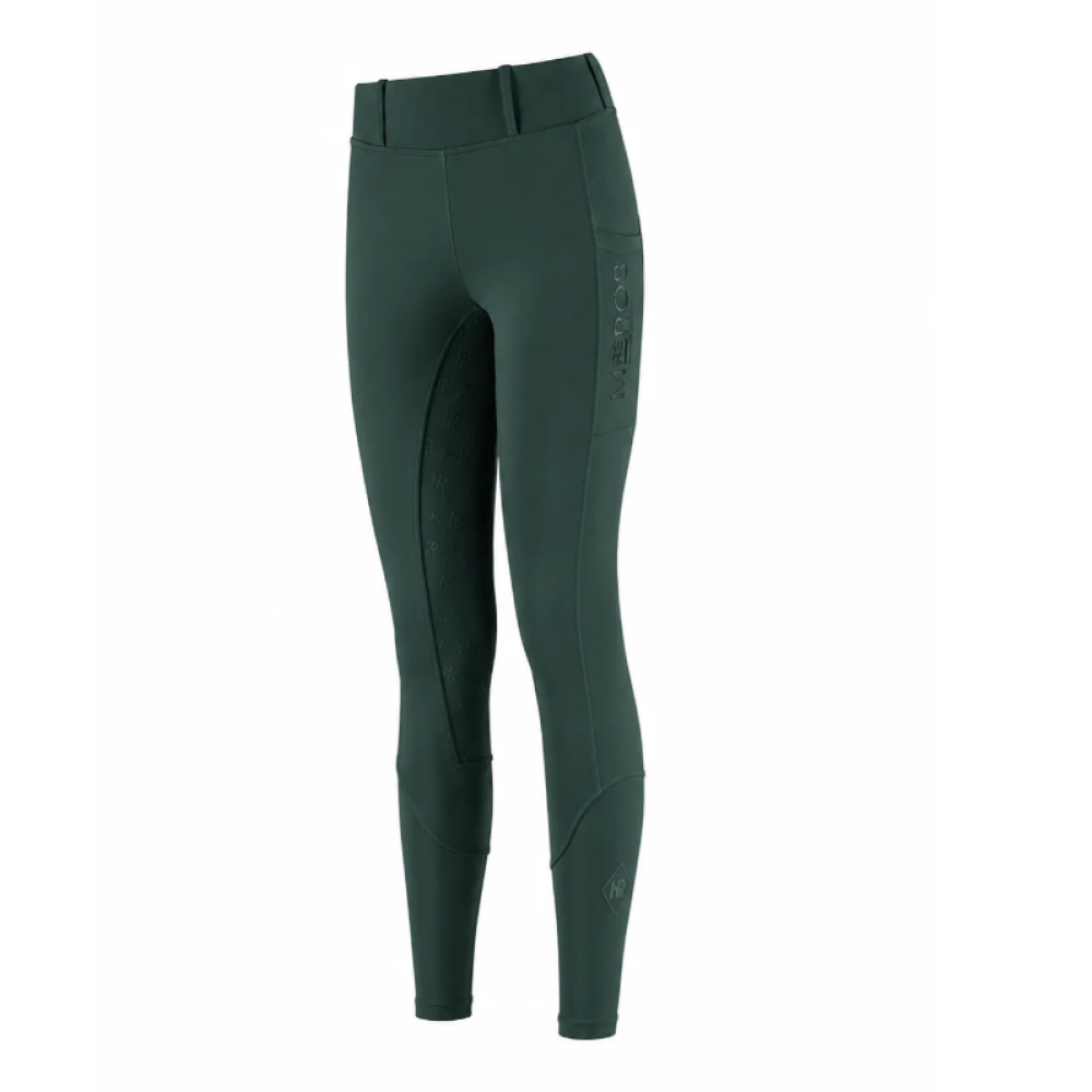 RIDING TIGHTS MRS.ROS SOFTSHELL SILHOUETTE (Forest Green)