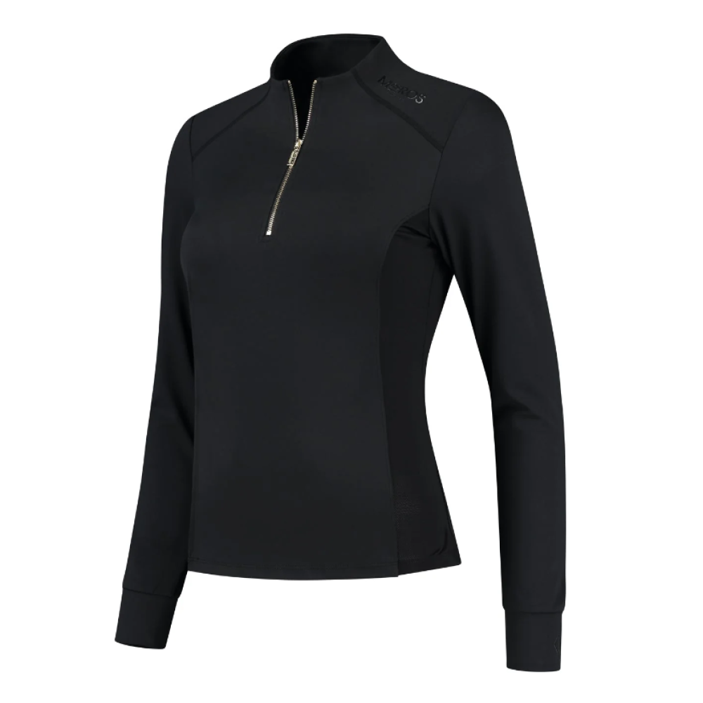MRS.ROS LONG SLEEVE TRAINING TOP (Black)