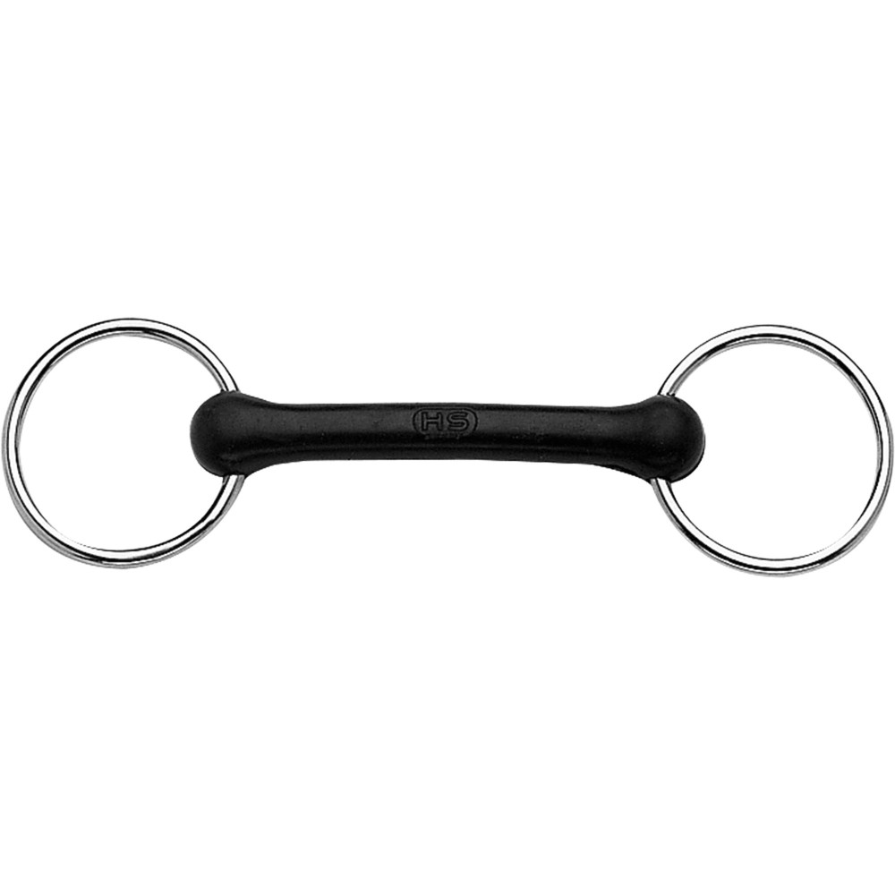 ŽĄSLAI SPRENGER RUBBER MULLEN STRAIGHT MOUTH BIT 20MM FLEXIBLE