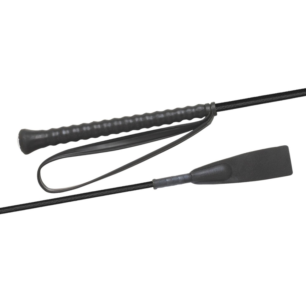 STEKAS FLECK RUBBER HANDLE (Juoda)